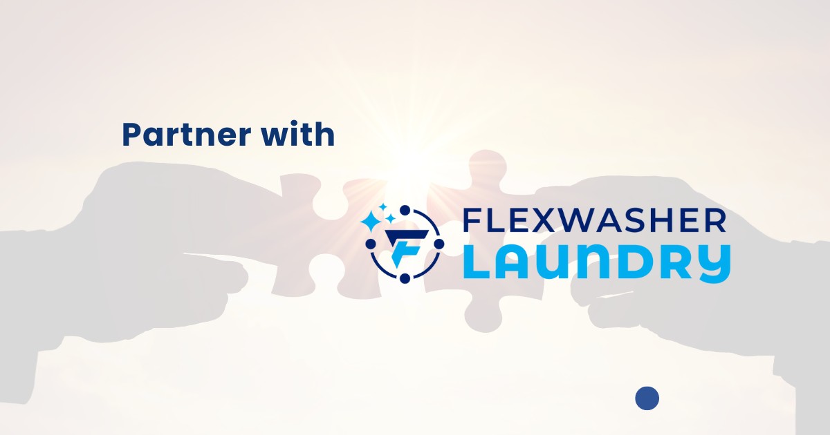 partner with flexwasher laundry