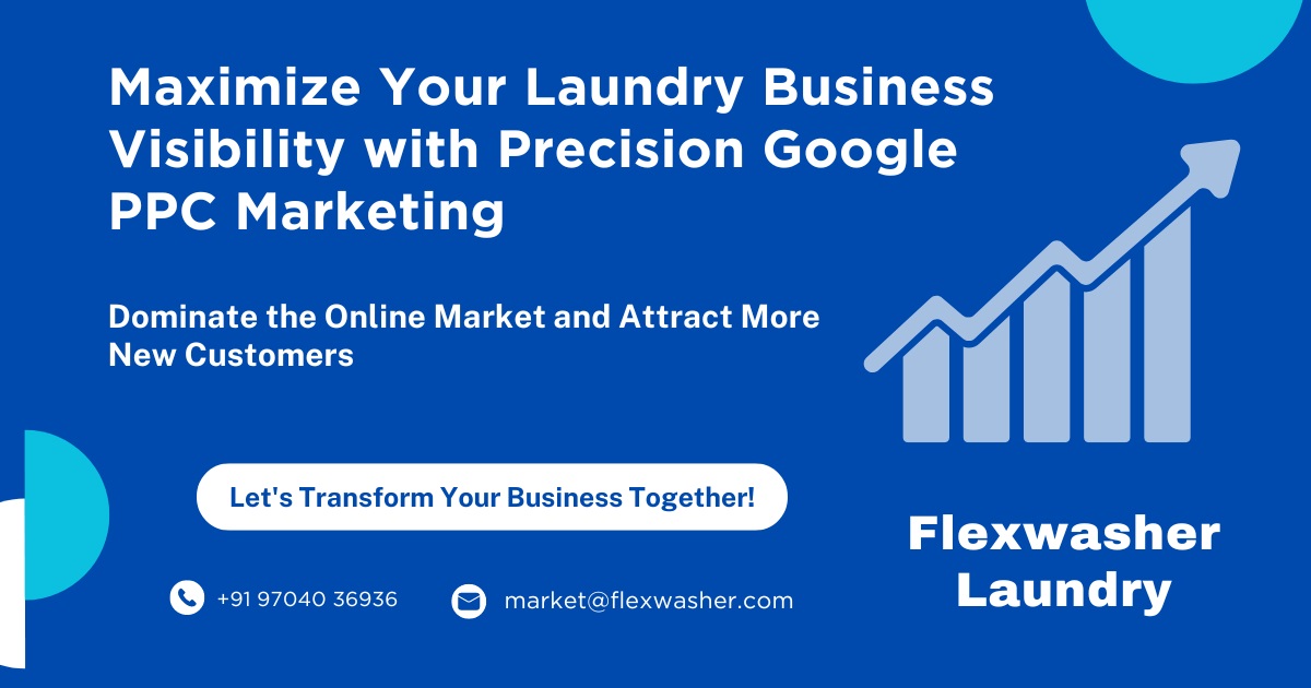 Google Ads PPC management services agency for laundry business